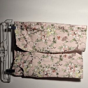 Place Pink Floral Shorts